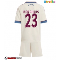 Otroške Nogometnih dresov Ajax Steven Berghuis #23 Tretji 2025-26 Kratki rokavi (+ hlače)